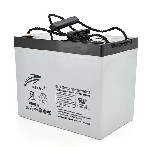 Акумуляторна батарея AGM Ritar HR12280W 12V 75Ah