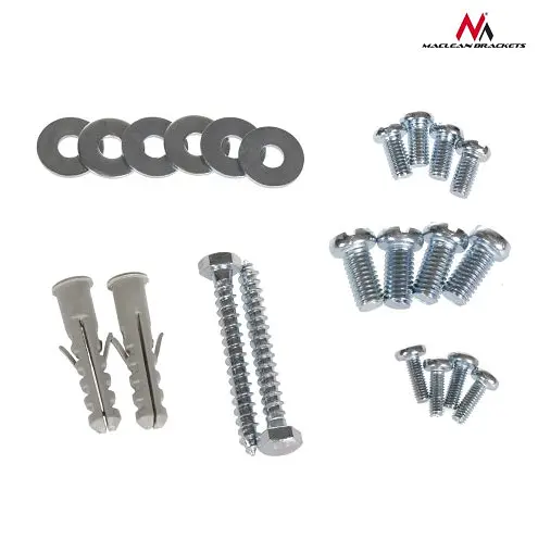 Поворотно-похила кронштейн для телевізорів 13-42 діагоналі Maclean MC-741 (max VESA: 200 x 200) - фото 5