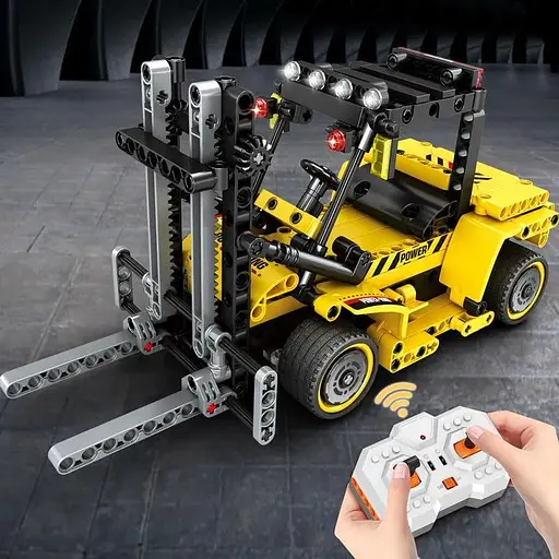 Будівельна машина на радіокеруванні конструктор Mingdi Машина з пультом керування для дітей - фото 3