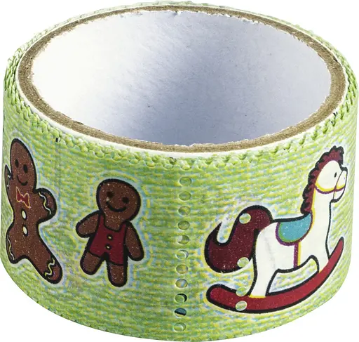 Паперовий скотч Merry Xmas 34мм х 2,4м Heyda