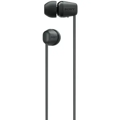 Навушники з мікрофоном Sony WI-C100 Black (WIC100B.CE7) - фото 2