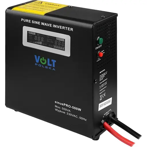 Джерело безперебійного живлення (ДБЖ) Volt Polska Sinus Pro 500VA (3SP095012W) [110959]