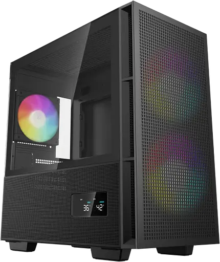 Корпус DeepCool CH360 Digital ARGB Black (R-CH360-BKAPE3D-G-1)