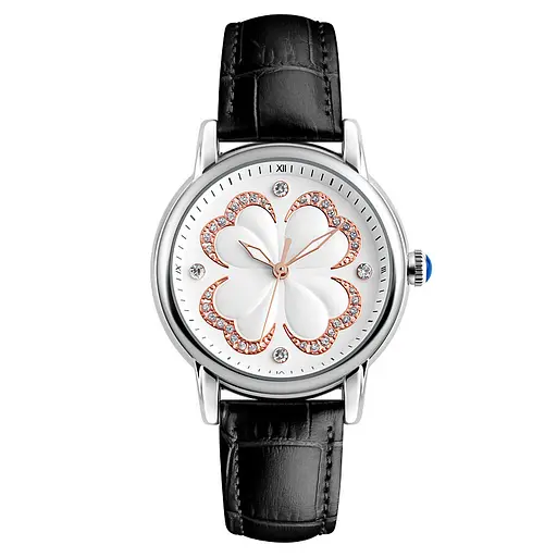 Женские классические часы Skmei 9159 Elegant (Черные)