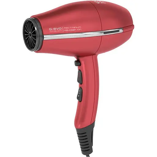 Фен Ga.Ma G-Evo Ultra Light Red Titanium (A11.UL3800DCHAL.RS) [148156] - фото 2