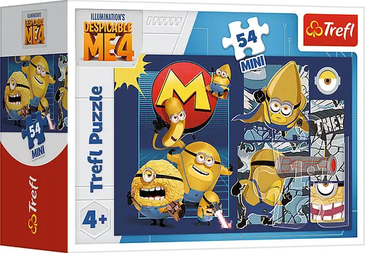 Набор Пазлы - (54 элм. Мини) - "Друзья-супергерои / (54210)/Trefl - фото 1