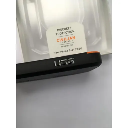 Оригинальный чехол UAG Civilian для iPhone 12 Mini на айфон 12 Мини (5.4") Black 11234D114040 - фото 10