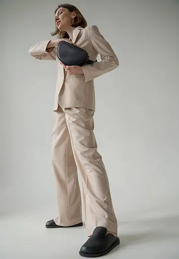 Поясна сумка Ada чорна - фото 6