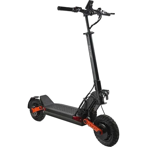 Електросамокат двомоторний Best Scooter JR-31215, 2×1000W, акумулятор 60V/18Ah, надувні колеса 10", чорний