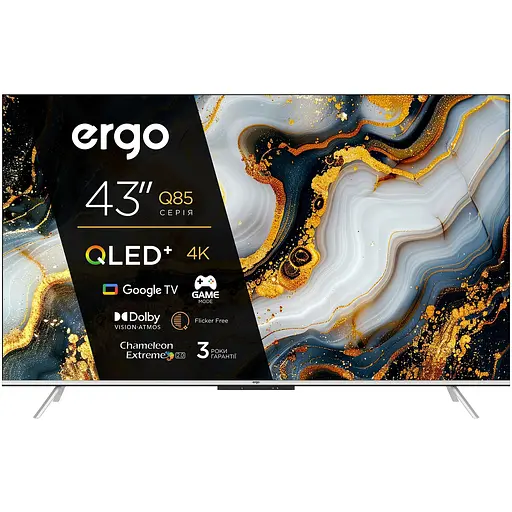 Телевизор Ergo QLED+ 43JUQ85 (6996974)