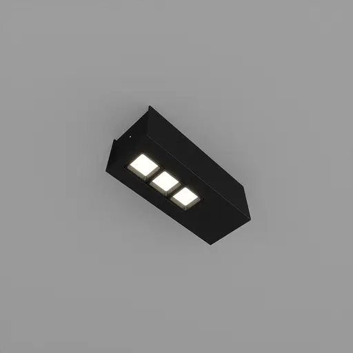 Точечный светильник Skarlat RSLC78037 3x5W BK 3000K