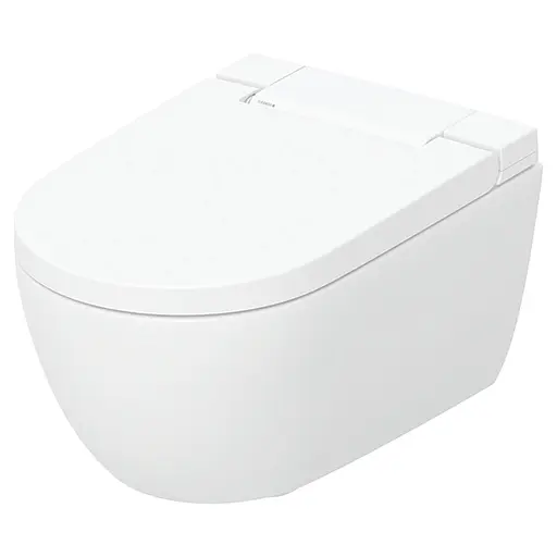 Унитаз-биде подвесной Geberit AquaClean Alba KeraTect 146.350.01.1 с белой панелью с сидением Soft Close, Белый - фото 1