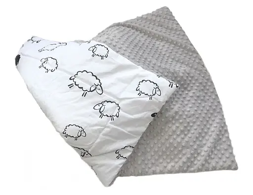 Плед з плюшем Moontime 100x80 см "Овечки" - фото 1