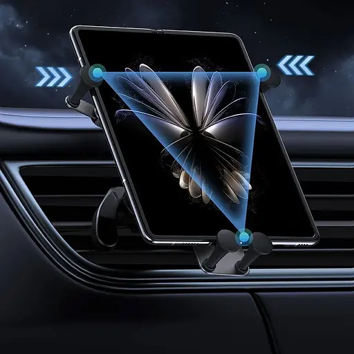 Автотримач Baseus UltraControl Mega Series Folding Black (C40465400111-00) [150726] - фото 9