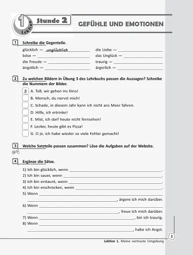 Німецька мова. 10 клас. Робочий зошит "Deutsch lernen ist super!" Рівень стандарту - фото 4