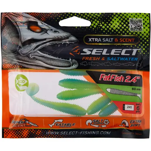 Силікон Select FatFish 2.4" #245 (6 шт/уп) - фото 2