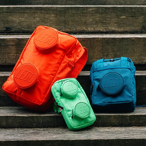 Рюкзак LEGO Brick 1 x 2, 18 л червоний (20204B-0021) - фото 9