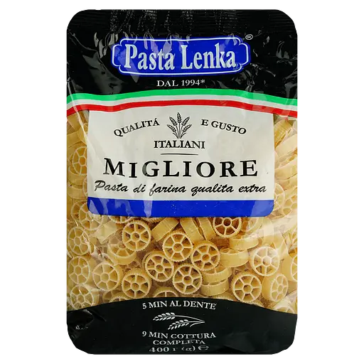 Макаронные изделия Pasta Lenka колесо 400 г
