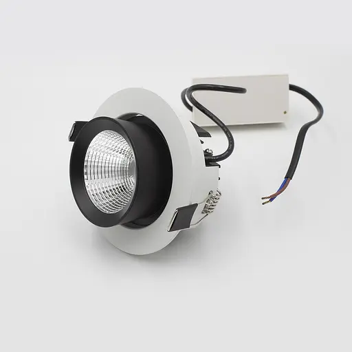 Встраиваемый светильник Skarlat RSL74251 15W WH+BK 3000K - фото 3