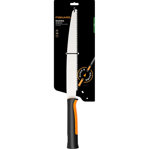Пила садова пряма Fiskars OneClick 360 мм, зріз на себе (1080691) - фото 2