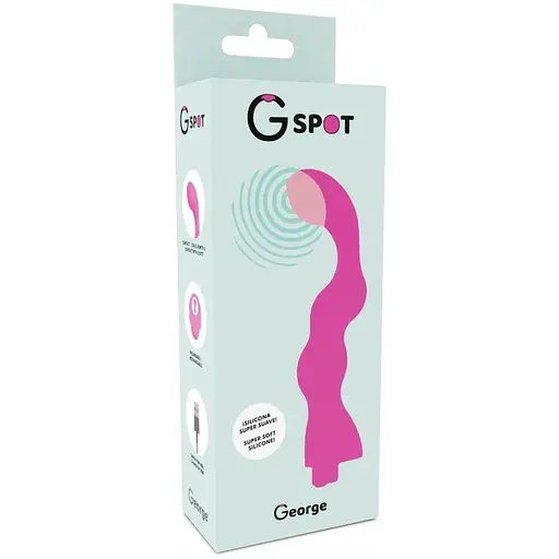 Вібратор для зони G George G-Spot рожевий - фото 5