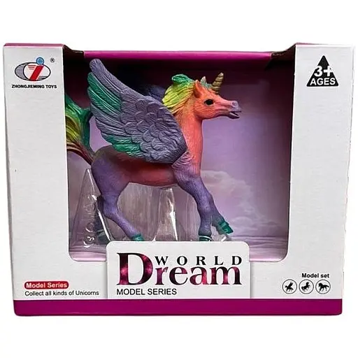 Фигурка Dino Toys Единорог с крыльями Y28 фиолетовый (Q9899-Y28) - фото 1
