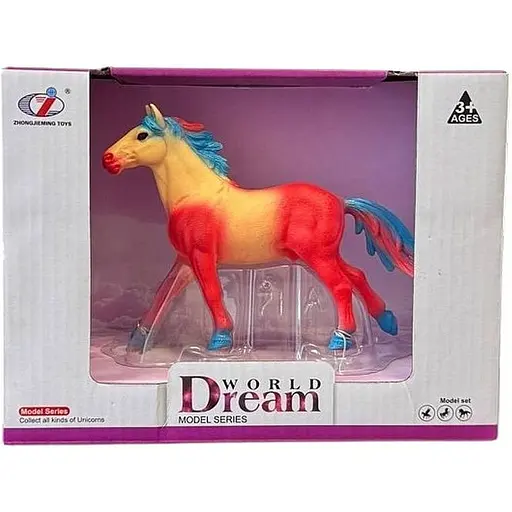 Фигурка Dino Toys Лошадь Y17 красная (Q9899-Y17) - фото 1