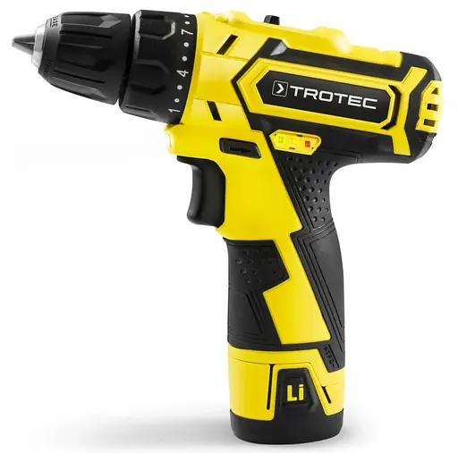 Дрель-шуруповерт аккумуляторный Trotec PSCS 11-12V с АКБ и ЗУ + кейс (4410000102) - фото 2