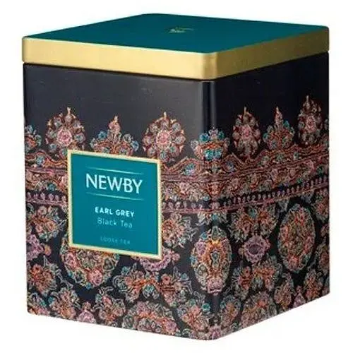 Чай чорний Newby Ерл Грей ж / б 125 г (130060А) - фото 1