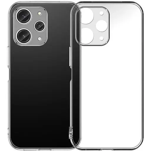 TPU чохол Epik Transparent 1,5mm Full Camera для Xiaomi Redmi 12 Безбарвний (прозорий)