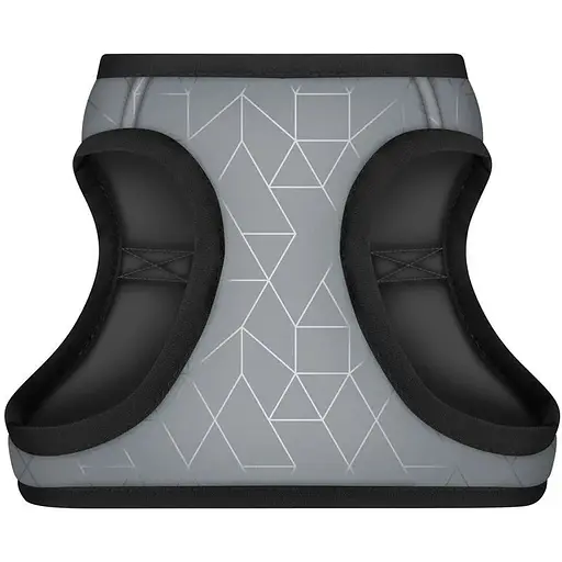 Шлея для собак Waudog Clothes м'яка c QR-паспортом, світловідбивна, S2 - фото 2