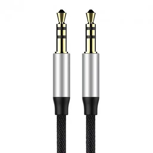 Кабель AUX Baseus Yiven Audio Cable M30 1.5 м черный (CAM30-CS1) - фото 4