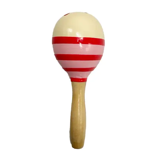 Детская деревянная игрушка Маракас Bambi MD 0361-2 размер 12,5 см - фото 1