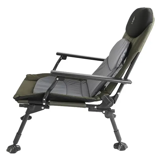 Кресло раскладное Bo-Camp Carp Black/Grey/Green (1204100) (DAS301460) - фото 7