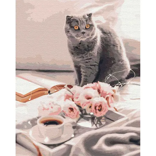 Картина за номерами Улюблений британець Brushme 40x50 см кольорова 000221398