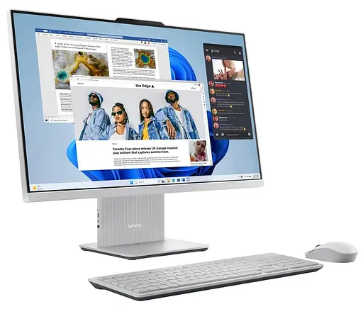 Моноблок Lenovo 27 IdeaCentre AIO 27IRH9 QHD IPS/Intel C9-270H/32GB/1TB/Intel Graphics/DOS/Cloud Grey (F0HM00WBUO) - фото 3