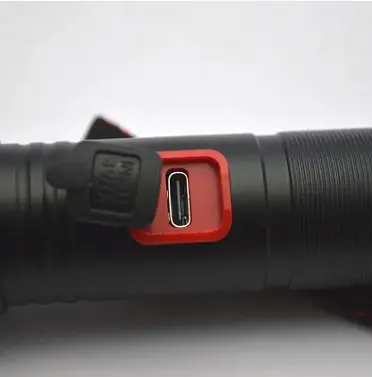 Ручний ліхтар BL-P02-P50 zoom + Type-C + 18650 (2xAAA) 4 режими - фото 5