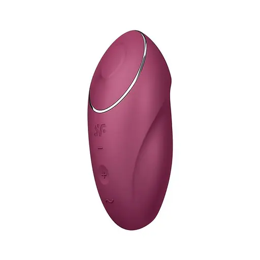 Вібратор для клітора Satisfyer Tap Climax 1 11 см бордовий - фото 2