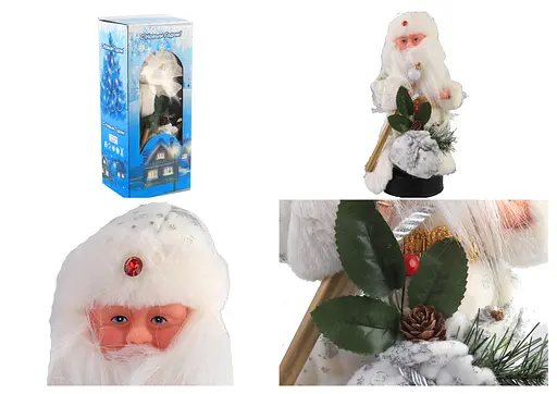 Іграшка Дід Мороз 30см (1*36) 1397-12-В