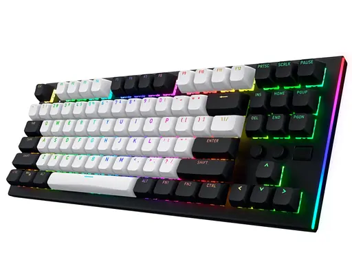 Клавиатура игровая механическая HATOR HTK-560ENG US Layout Black Gravity TKL Orange - фото 4