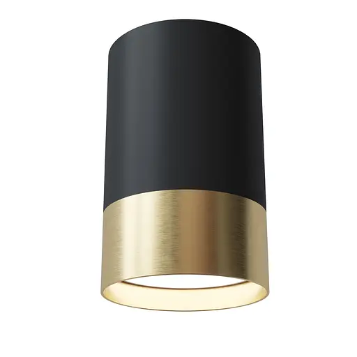 Точковий спот BP Black/White Gold NEW PikArt арт. 27998 Золотий/чорний - фото 1