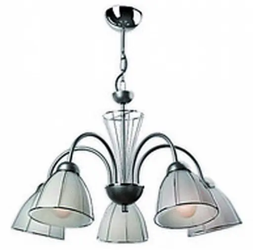 Люстра Oliwia LM-5.10/chrom, 5x60w, E27, хром