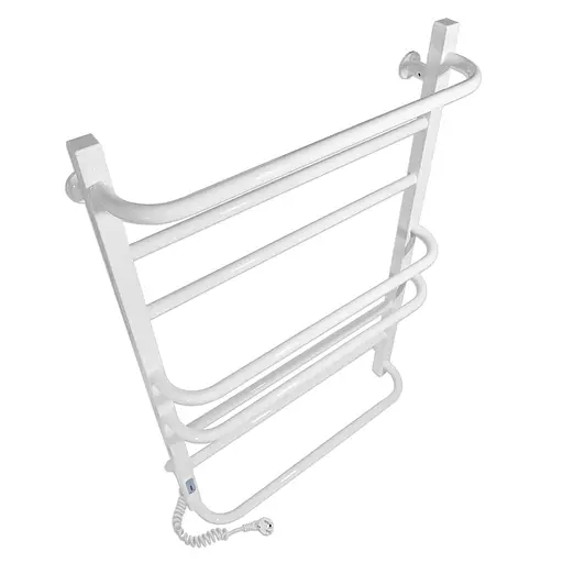 Електрична рушникосушарка Laris Зебра Комфорт ЧФ8 500x800 Е ліва R3 77700094, Білий, Ліве, Електронний - фото 3