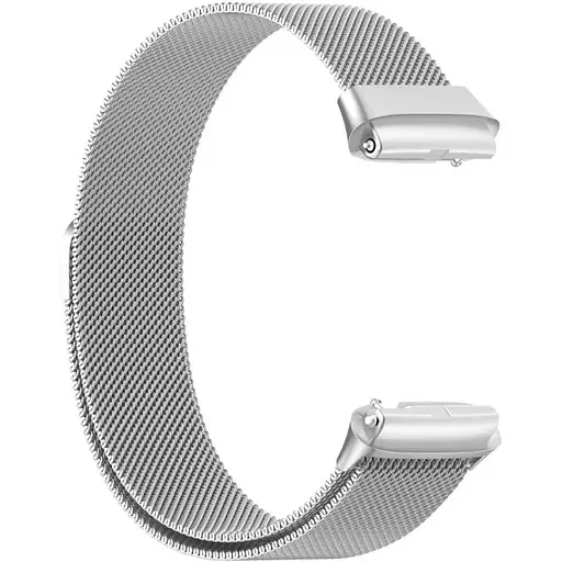 Ремешок DK для Xiaomi Redmi Watch 3 Active / 3 Lite Metal Milanese Loop Magnetic (silver) - фото 2