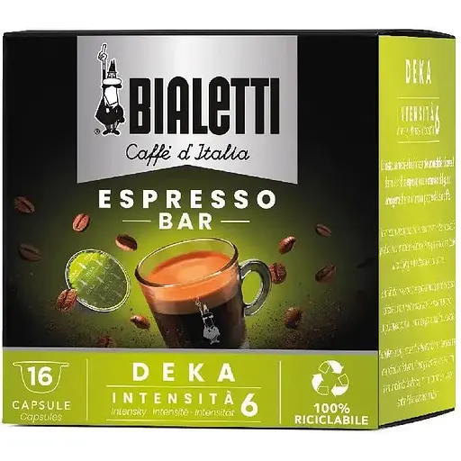 Кава у капсулах Bialetti Bar Deca 16 шт. 096080074/M