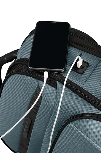 Рюкзак 15.6" Samsonite PRO-DLX 6 DUSTY BLUE 43x30x15(21) KM2*61008 - фото 3