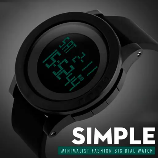 Чоловічий годинник Skmei 1142 Ulpa Чорний - фото 2