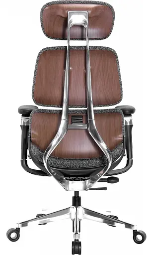 Офісне крісло GT Racer (X-819 Fabric Wood Gray) - фото 5