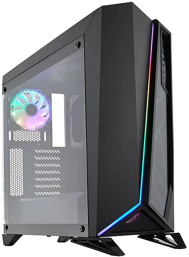 Corsair Carbide Spec-Omega RGB Black (CC-9011140-WW) без блока питания - фото 1
