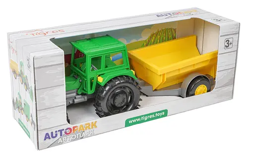 Іграшка Tigres Трактор Фермер с причепом в асортименті (39348) - фото 5